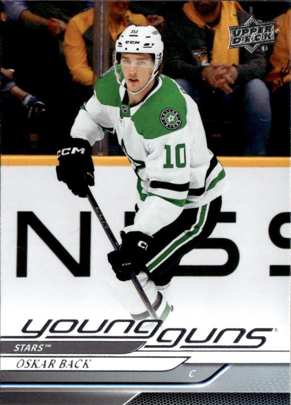 Oskar Back #465 Hockey Cards 2024 Upper Deck