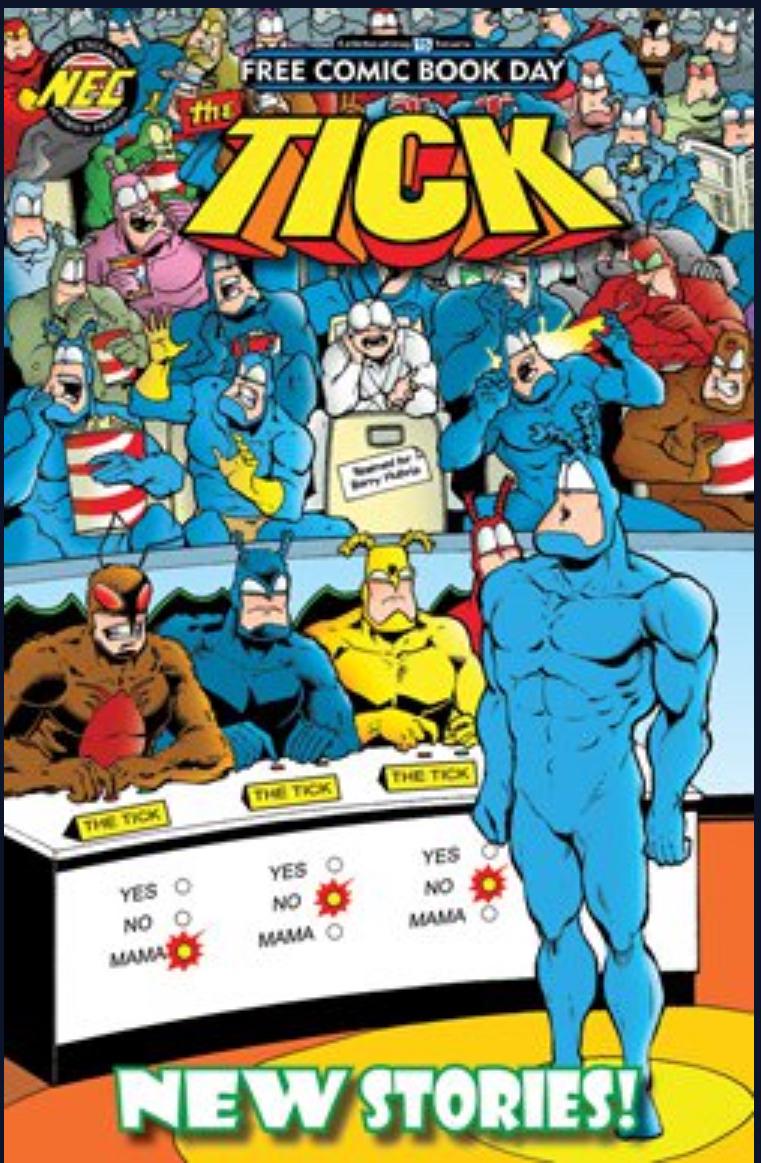 The Tick (2016) Comic Books Free Comic Book Day
