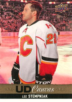 Lee Stempniak #C75 2013-14 Upper Deck Hockey UD Canvas