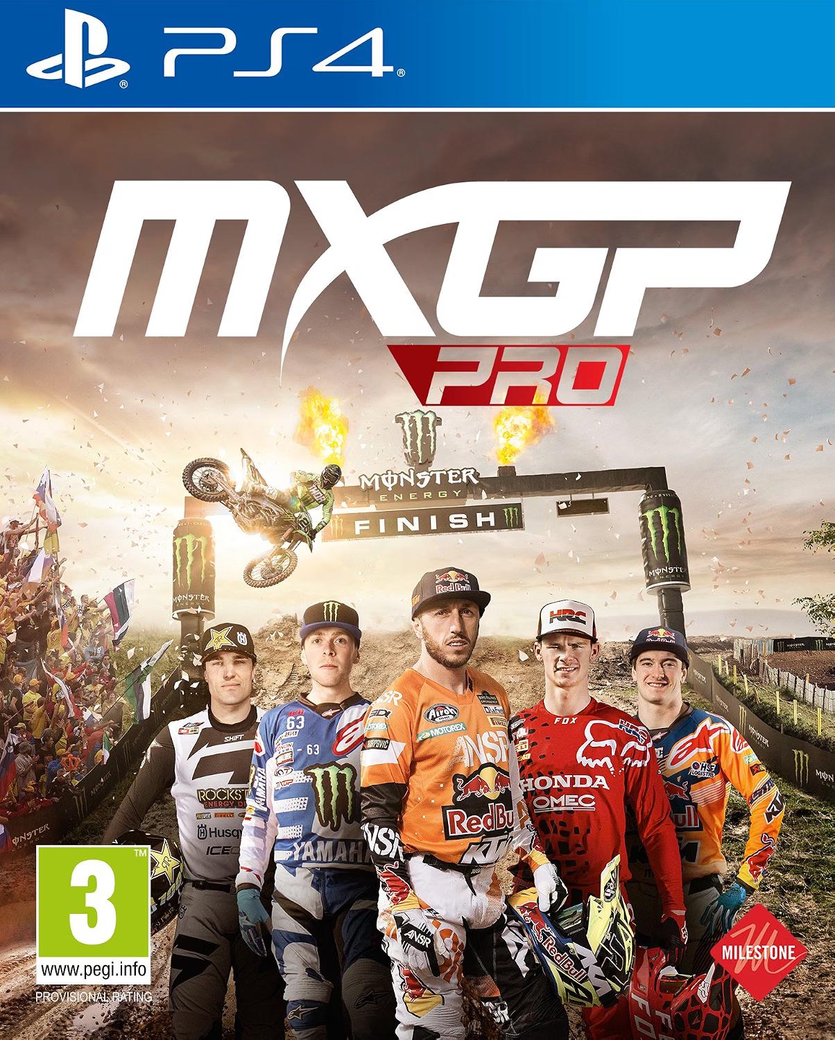 Carátula de MXGP Pro para PS4 (edición PAL España)