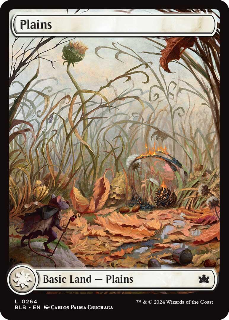 Plains #264 Magic Bloomburrow