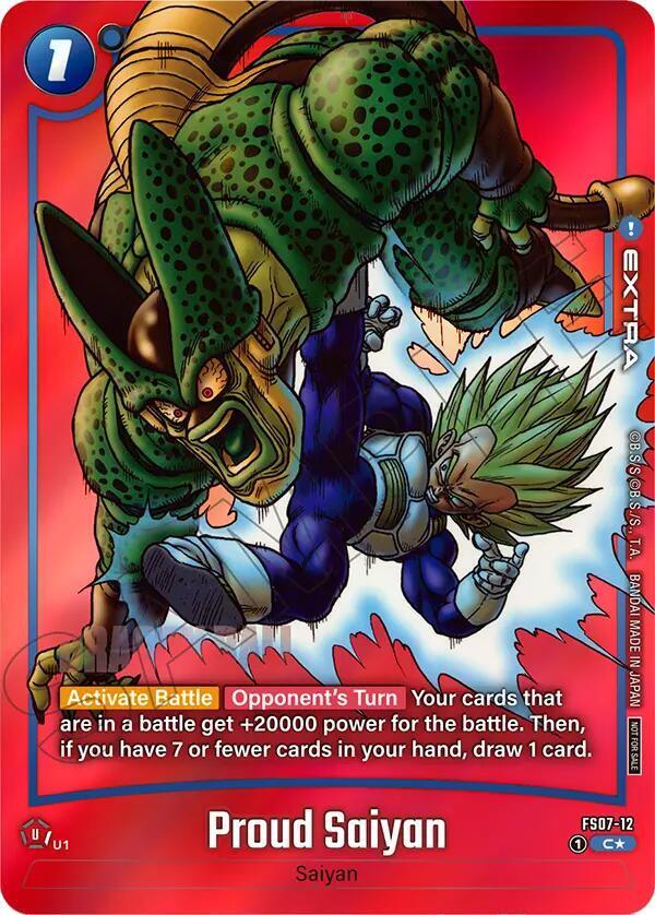 フュージョンワールド　リミテッドパック　MANGA ver.02 FS07-12 Proud Saiyan [Limited Pack Manga Version 2] FS07-12 Prices