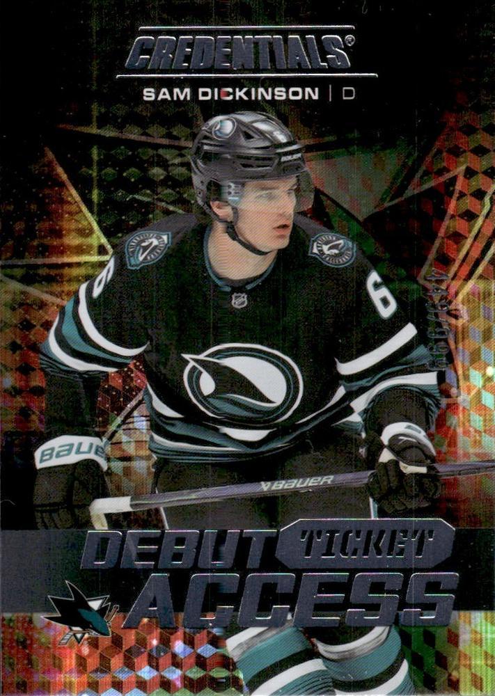 Sam Dickinson #138 2025-26 Upper Deck Credentials Hockey