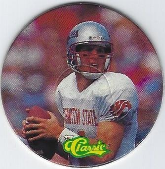 Drew Bledsoe #9 Football Cards 1993 Classic Four Sport Tonx