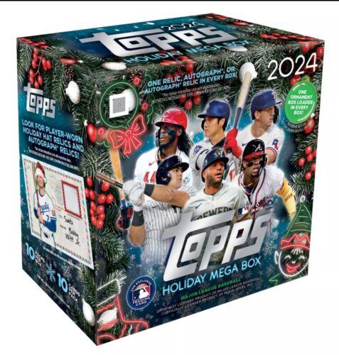 Mega Box Baseball Cards 2024 Topps Holiday