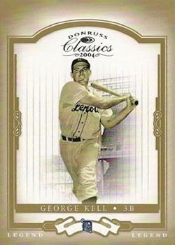George Kell #163 2004 Donruss Classics Baseball