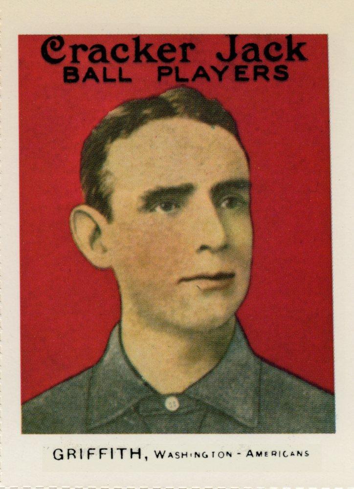 Clark Griffith #167 1978 Dover Hall Of Fame Reprint Baseball