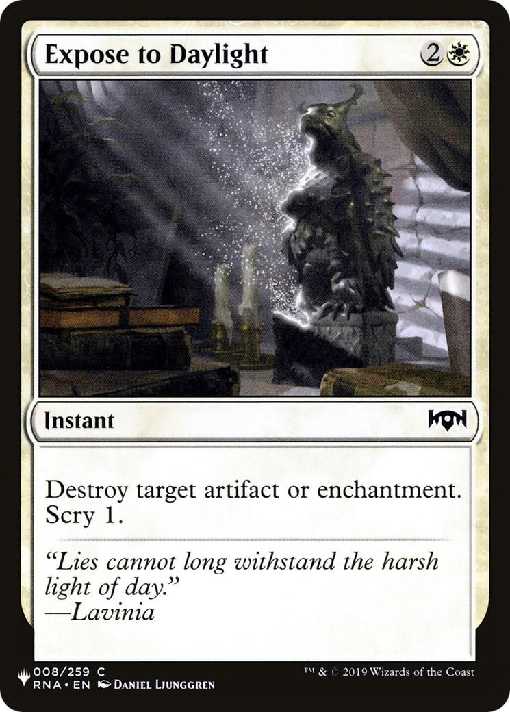 Expose to Daylight #8 Magic The List Reprints
