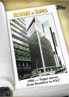 1994 Topps Moves From Brooklyn to NYC