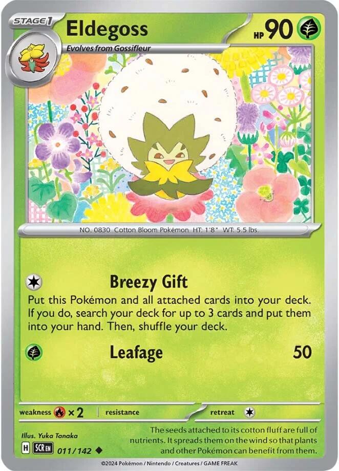 Eldegoss #11 Pokemon Stellar Crown