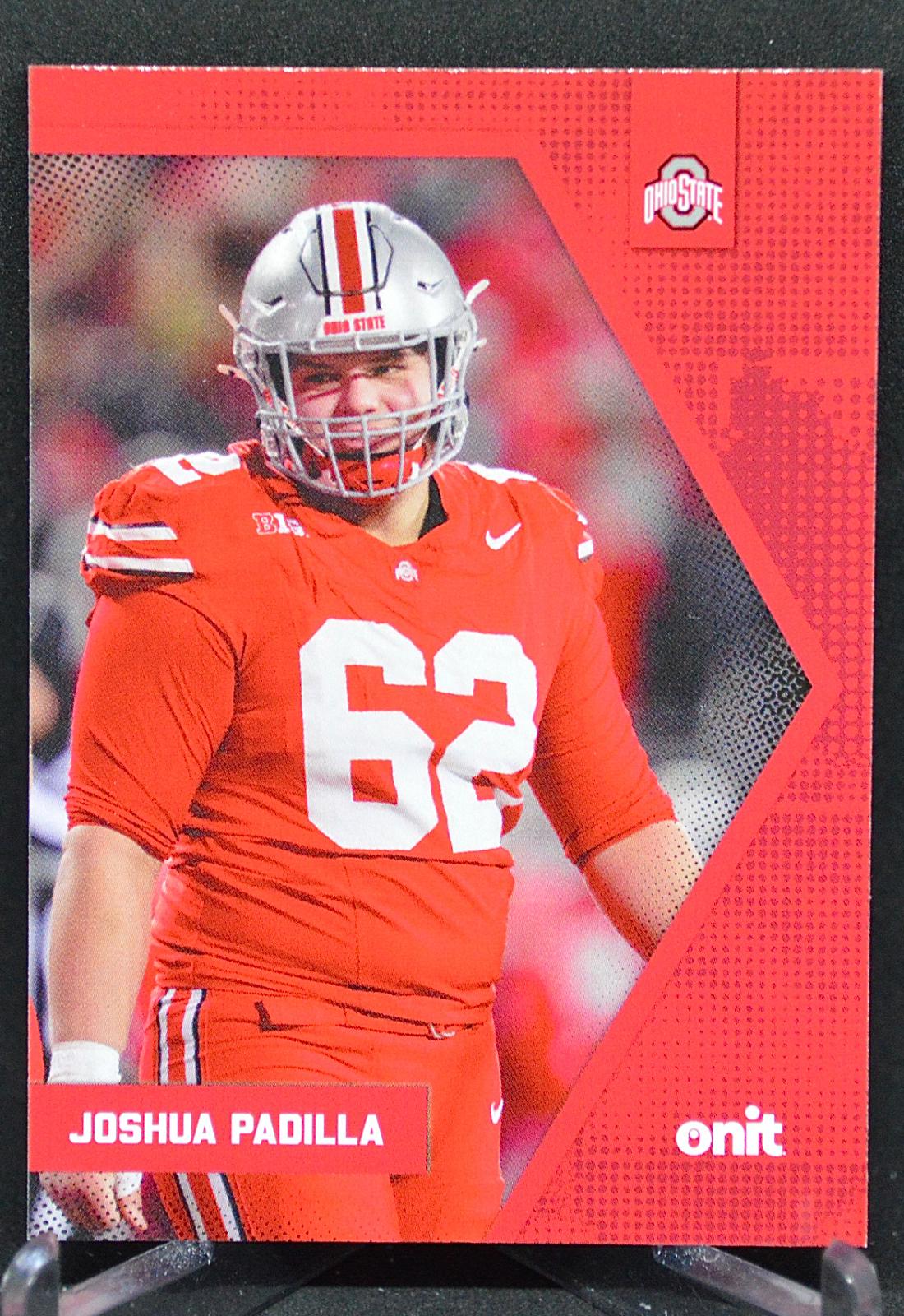 Joshua Padilla #B-55 2025 Onit Ohio State Football
