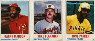 Dave Parker, Garry Maddox, Mike Flanagan