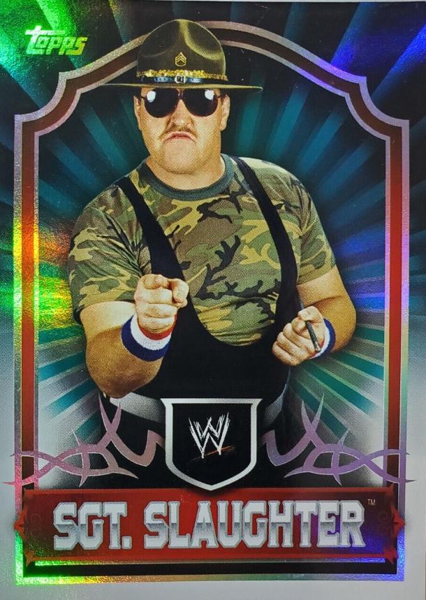 Sgt. Slaughter #89 Wrestling Cards 2011 Topps WWE Classic