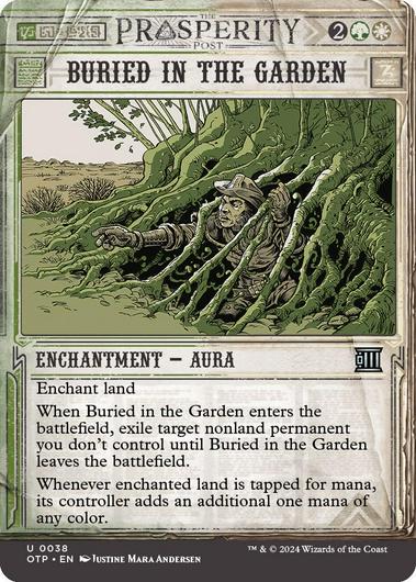 Buried in the Garden #38 Cover Art