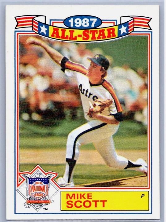 Mike Scott #21 1988 Score All Star Game Baseball