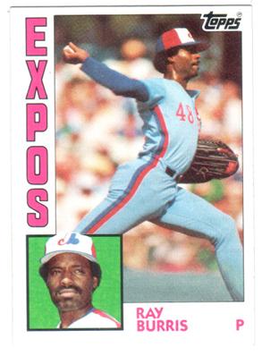 1984 Ray Burris #552