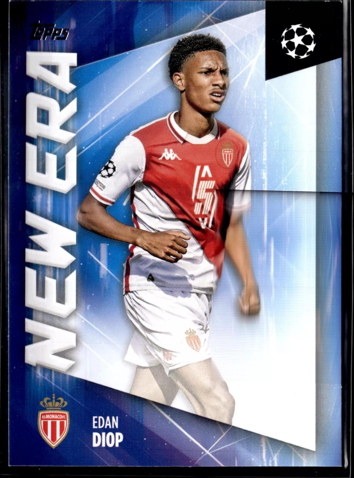 Edan Diop #NE-4 Soccer Cards 2024 Topps UEFA New Era