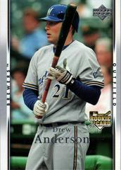 Drew Anderson #24 Baseball Cards 2007 Upper Deck Prices