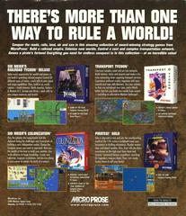Back Cover | Conquer the World PC Games