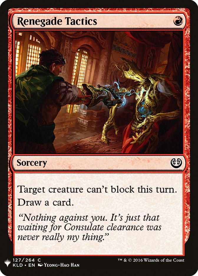 Renegade Tactics #127 Magic The List Reprints