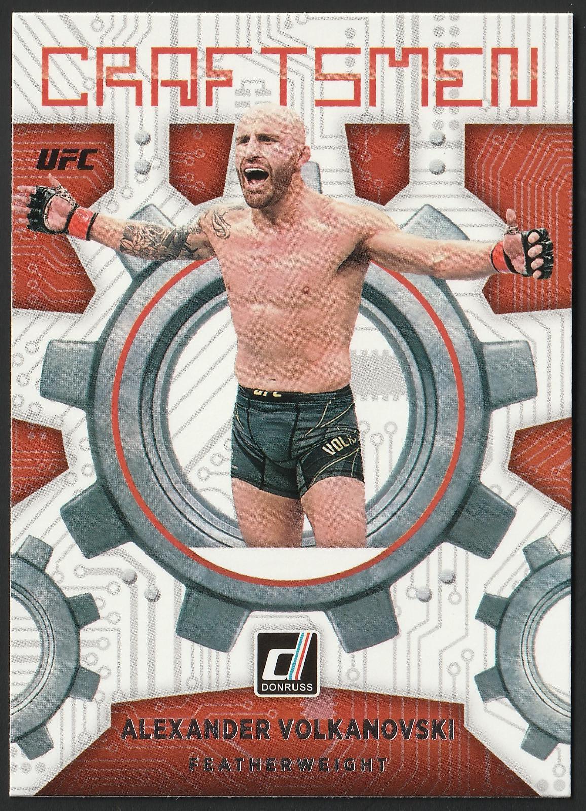 Alexander Volkanovski #19 Ufc Cards 2022 Panini Donruss UFC Craftsmen