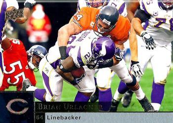 Brian Urlacher #35 Football Cards 2009 Upper Deck