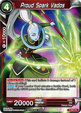 Proud Spark Vados P-002 Dragon Ball Fusion World Promos