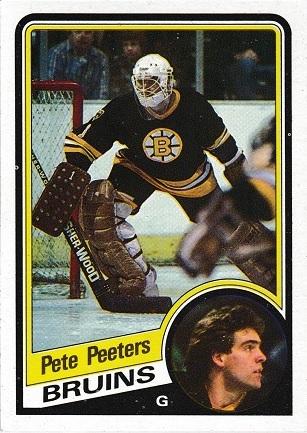 Pete Peeters #12 Hockey Cards 1984 Topps