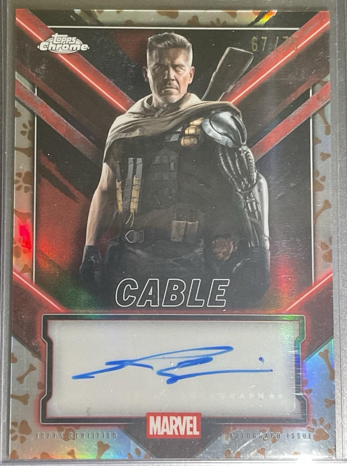 2026 Josh Brolin (Cable) [Dogpool] #TC-JB