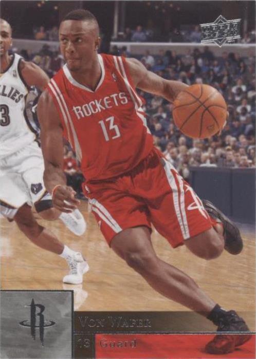 Von Wafer #66 Basketball Cards 2009 Upper Deck