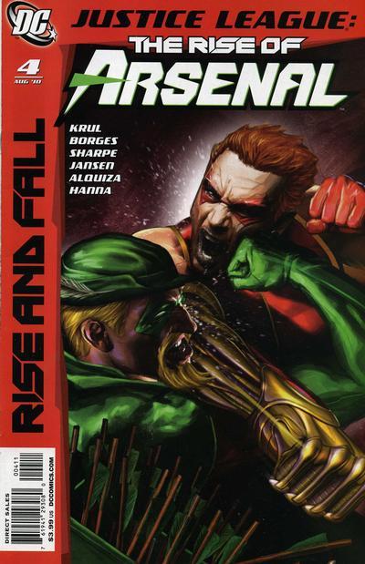 Justice League: The Rise Of Arsenal #4 (2010) Comic Books Justice League: The Rise Of Arsenal