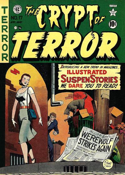 The Crypt of Terror #17 (1950) Comic Books The Crypt of Terror
