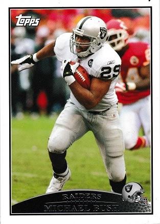 Michael Bush #34 Football Cards 2009 Topps