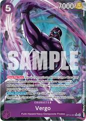 Vergo [Alternate Art] OP14-061 One Piece Azure Sea's Seven Prices