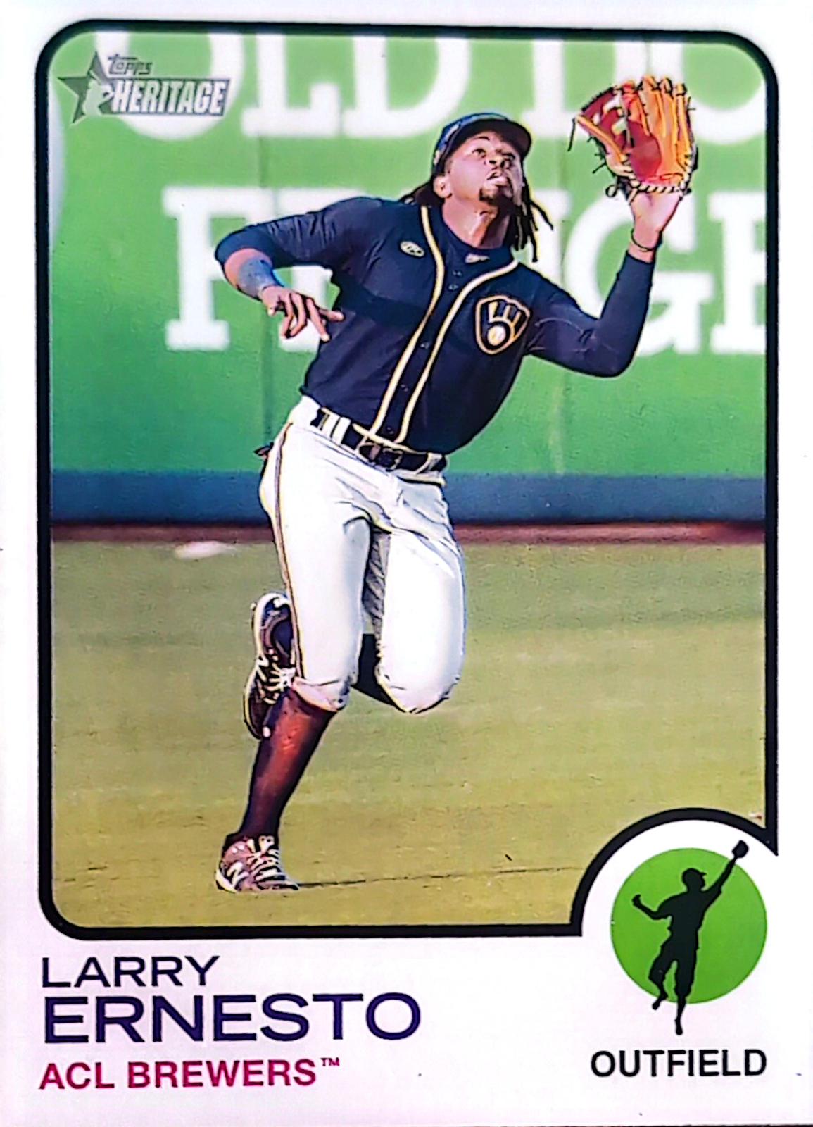 Larry Ernesto #60 2022 Topps Heritage Minor League Baseball