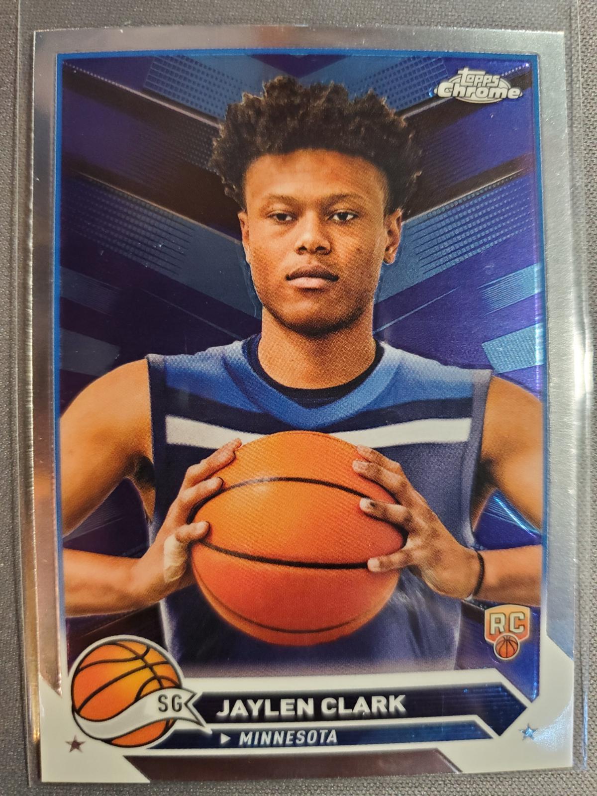 Jaylen Clark #49 Basketball Cards 2023 Topps Chrome