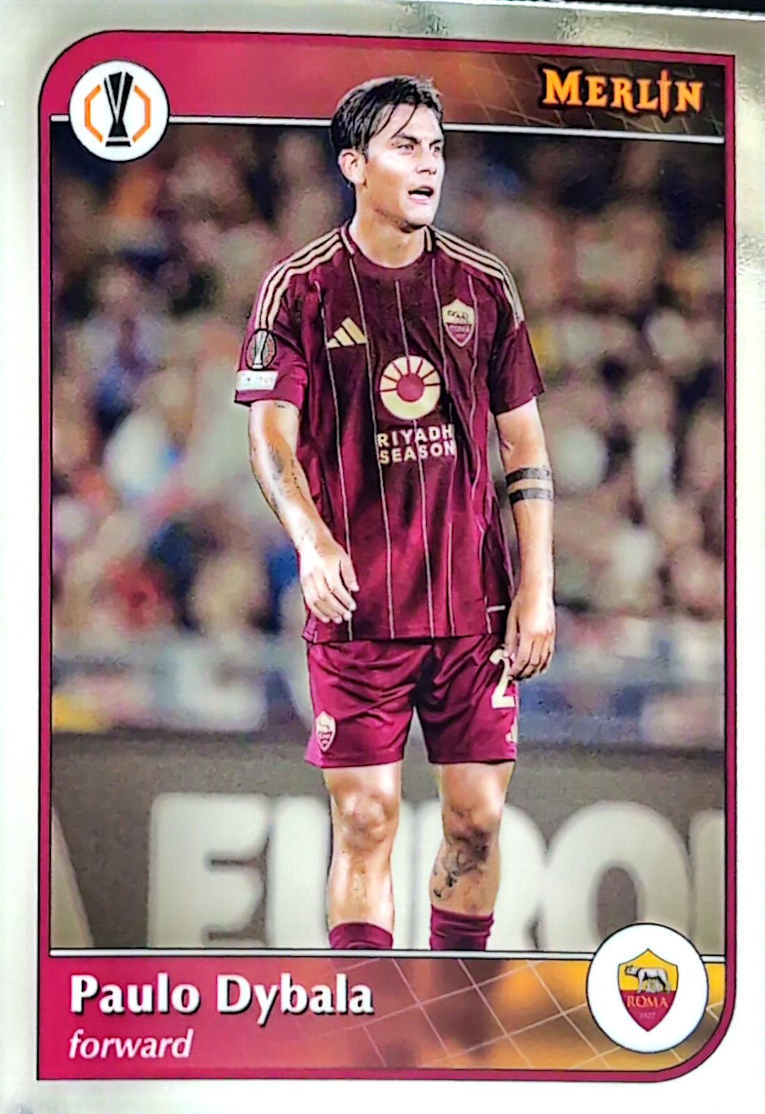 Paulo Dybala #21 2024 Topps Merlin UEFA
