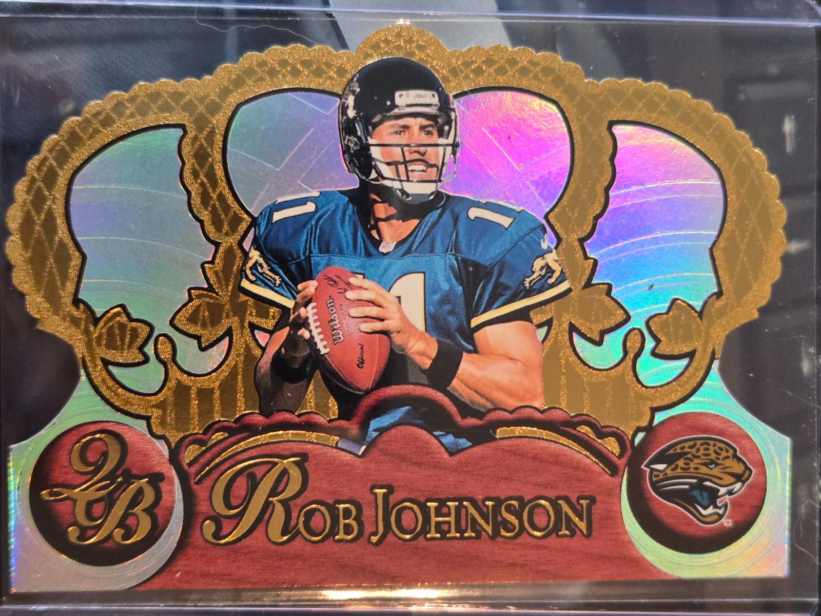 Rob Johnson #60 1997 Pacific Crown Royale Football