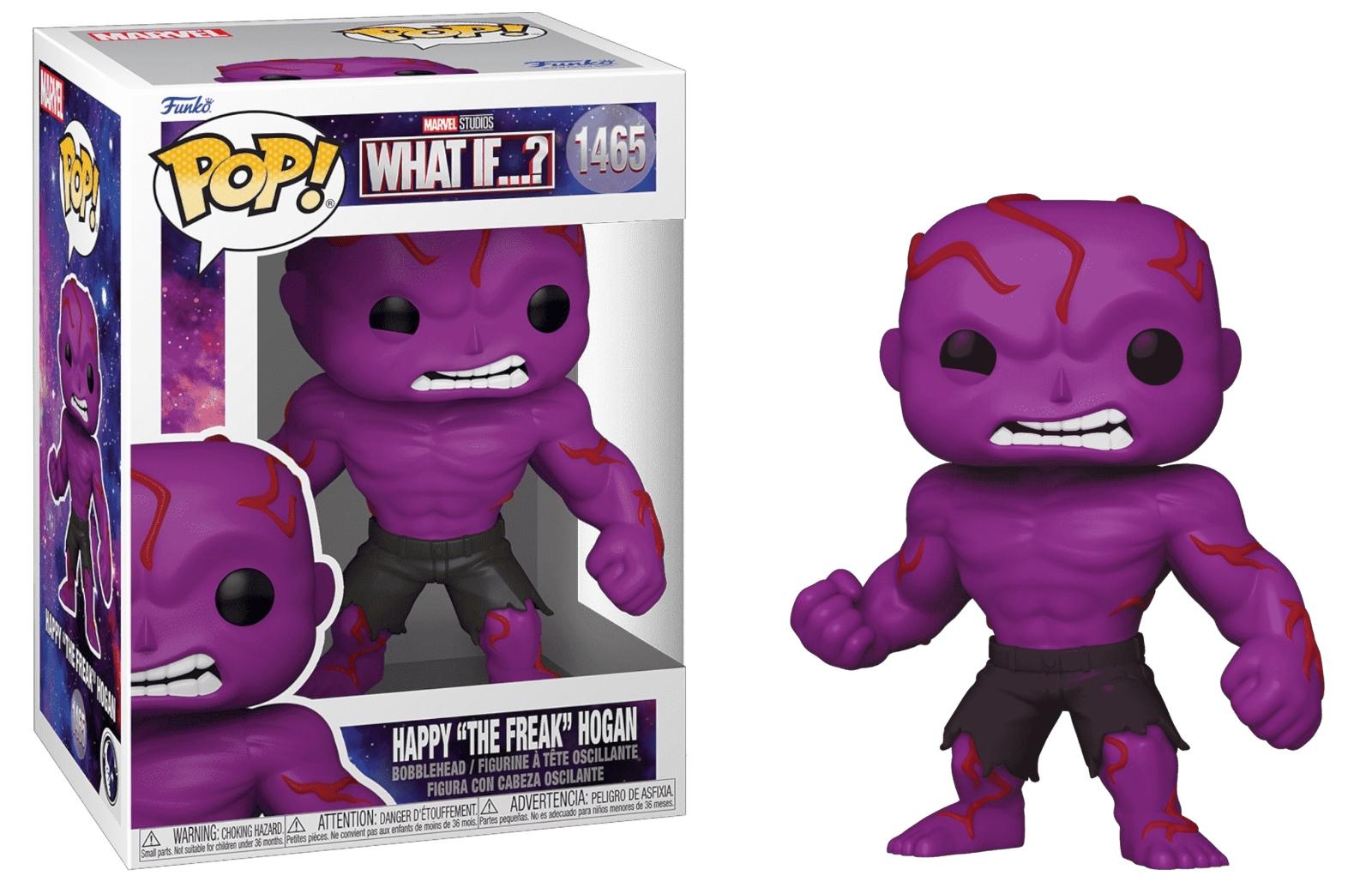 Happy The Freak Hogan #1465 Marvel Funko Pop box and figure