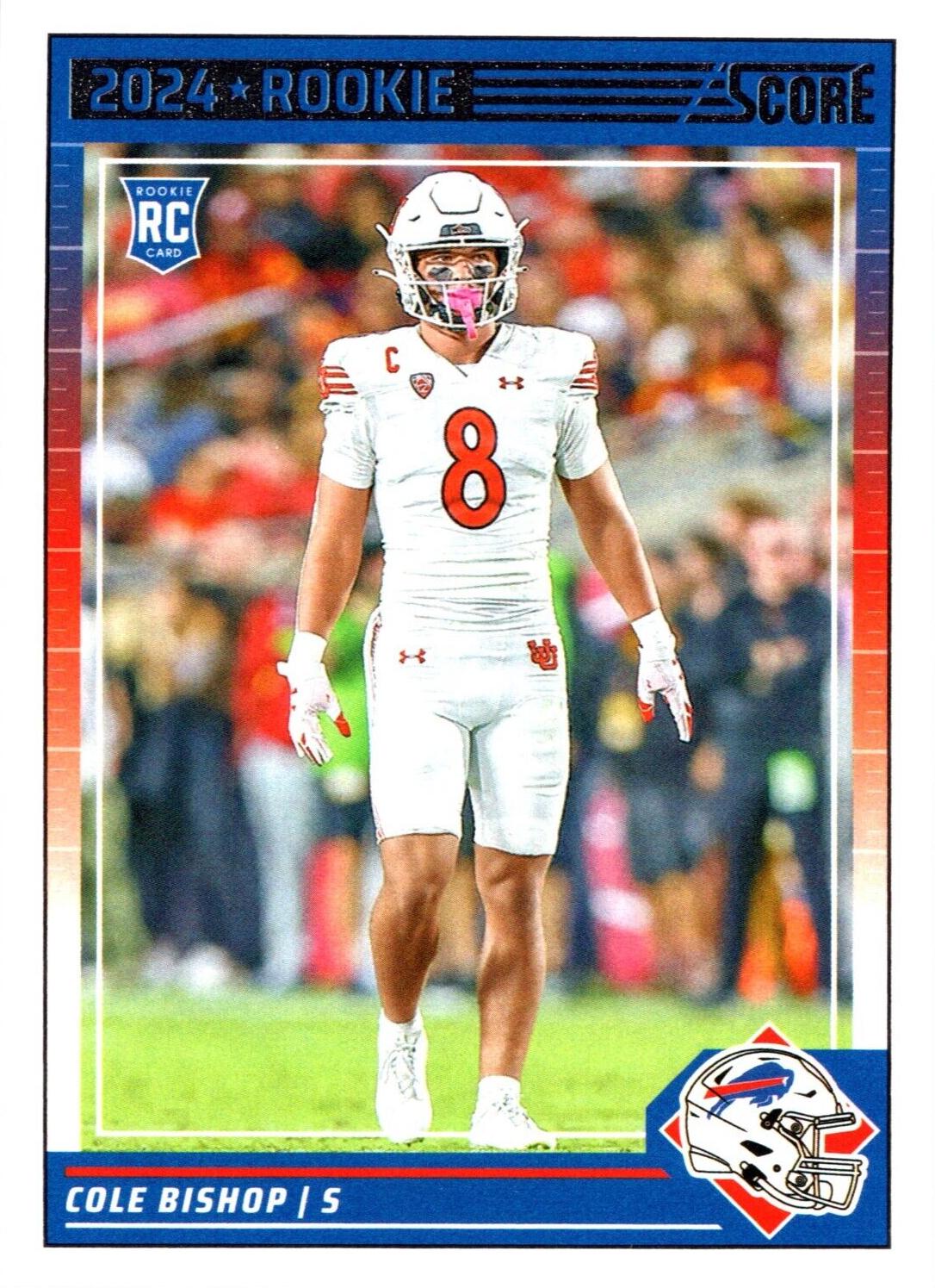 Cole Bishop #400 Football Cards 2024 Panini Score