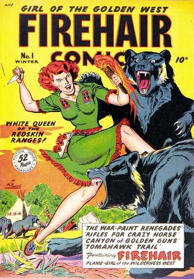 Firehair Comics #1 (1948) Comic Books Firehair Comics