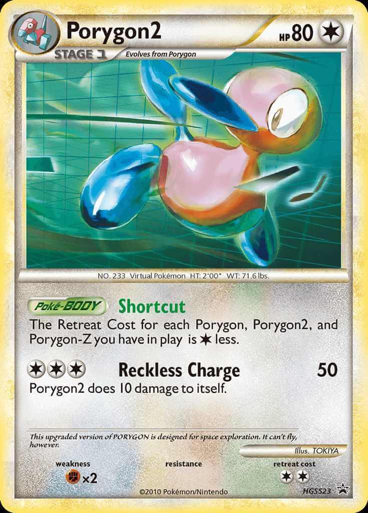 Porygon2 #HGSS23 Pokemon Promo