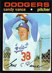 Sandy Vance #34 Baseball Cards 1971 Topps Prices