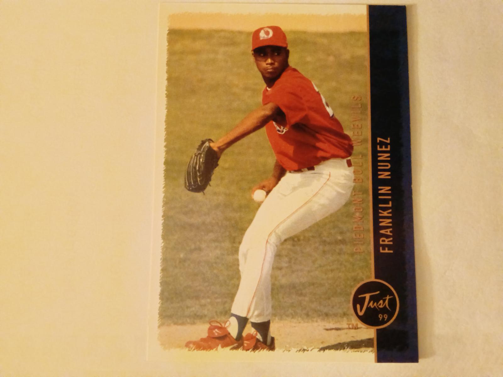 Franklin Nunez #212 1999 Just Baseball