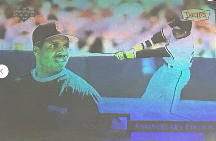 Barry Bonds #6 Prices | 1994 Upper Deck Dennys Holograms | Baseball Cards
