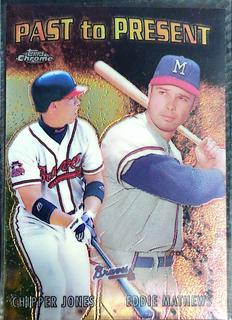 Chipper Jones Eddie Mathews