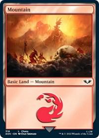 Mountain #316 Magic Warhammer 40,000