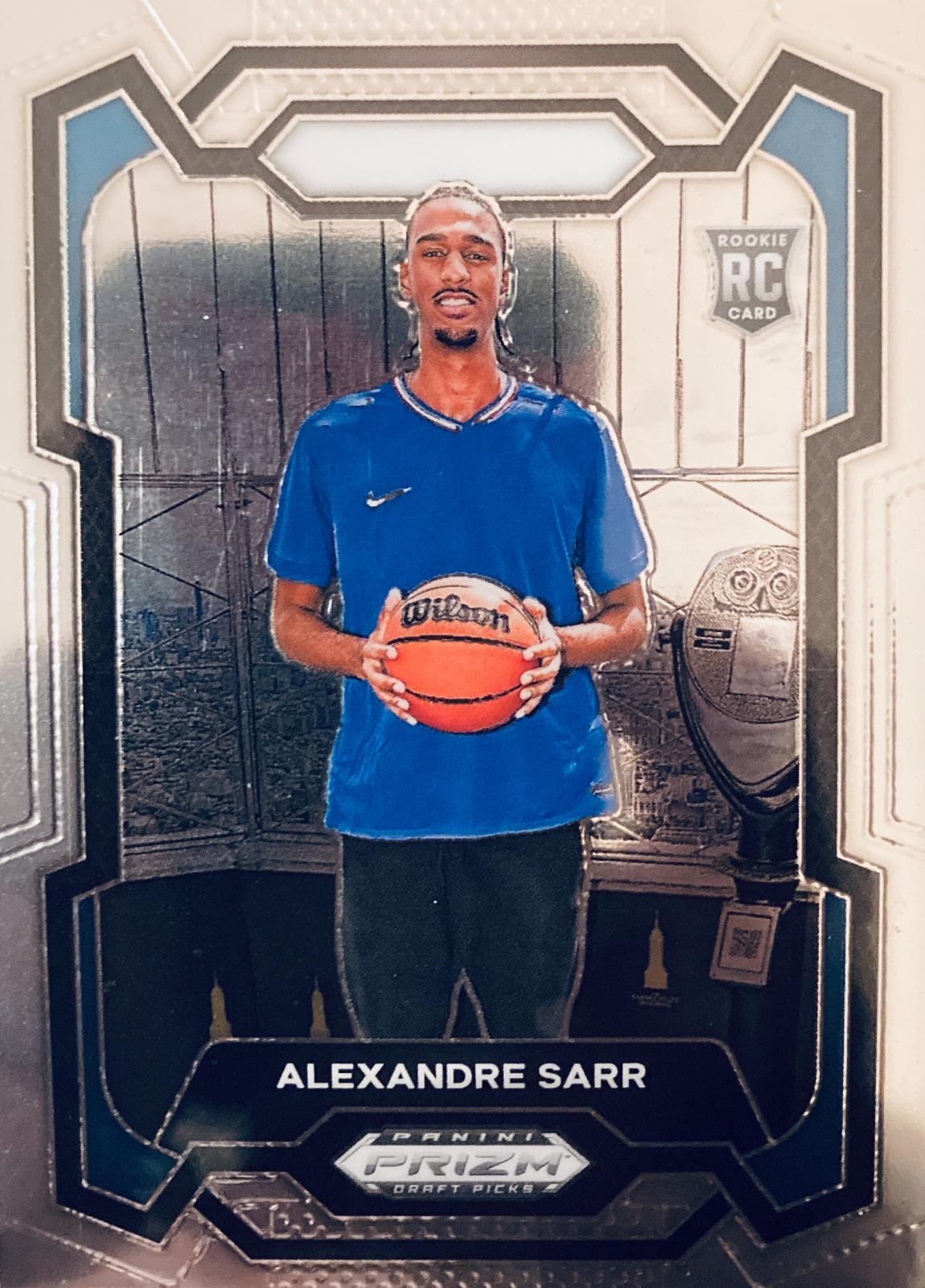 Alexandre Sarr #52 Basketball Cards 2024 Prizm Draft Picks