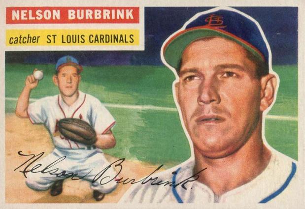 1956 Nelson Burbrink [White Back] #27