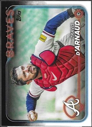 Travis d'Arnaud #686 Baseball Cards 2024 Topps